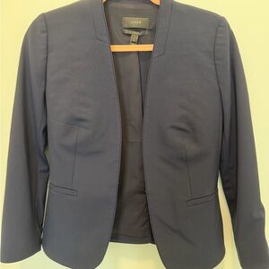 J. Crew Women's Dark Blue Suit Jacket